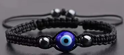 Handmade Braided Evil Eye Bracelet for Women and Men