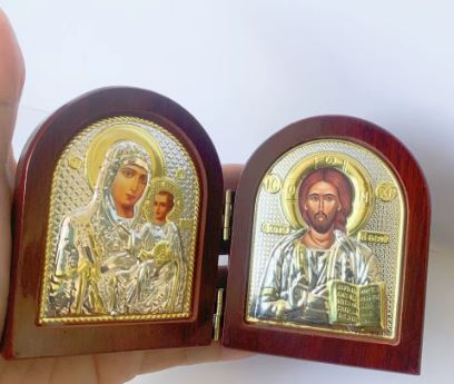 Religious Wood Greek Orthodox Jesus Christ