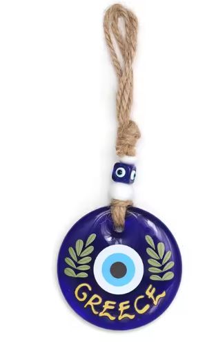 Glass Home Decoration Protection Greek Eye Wall Hang